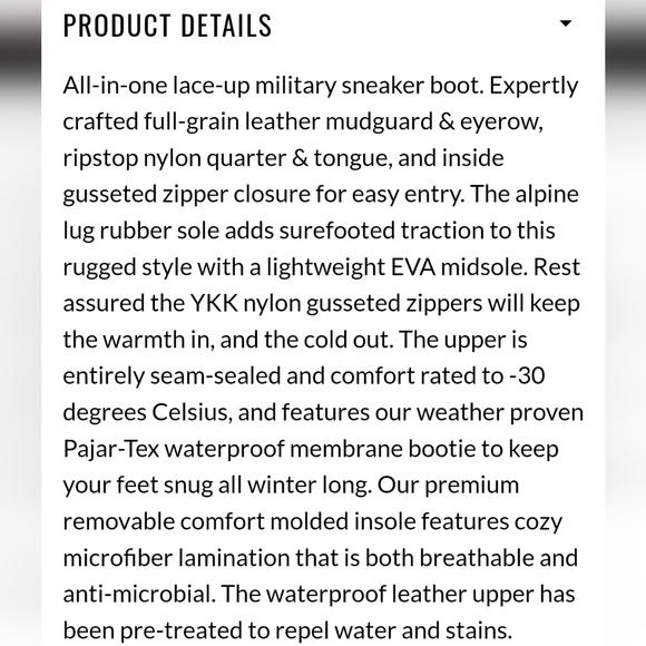 MENS PAJAR FERO SNOW BOOT size 45 - Picture 11 of 11